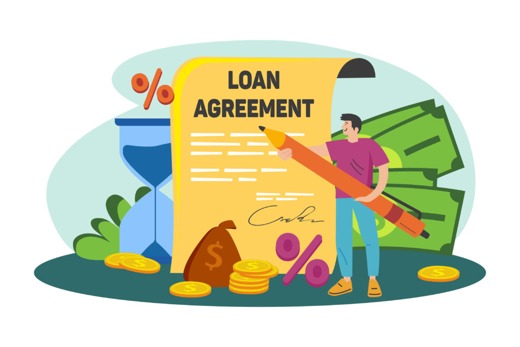 read the loan agreement