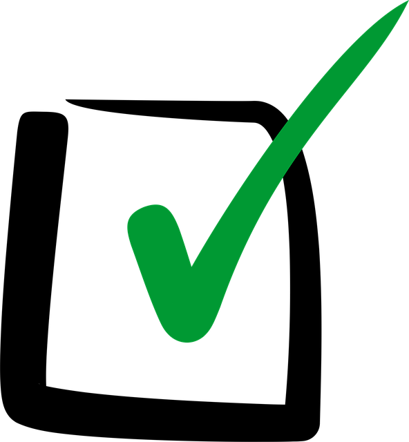 checkbox green color tick approval
